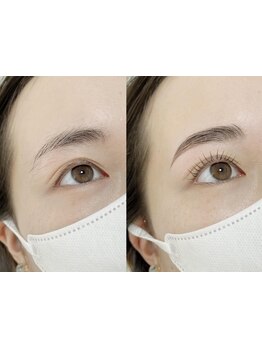 アイブロウメニューがあるサロン