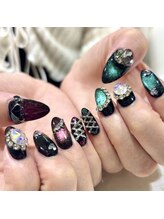 レイネイル 岐阜茜部店(RAY NAIL)/ハロウィン×推し