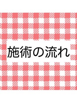 トレイン/施術の流れ