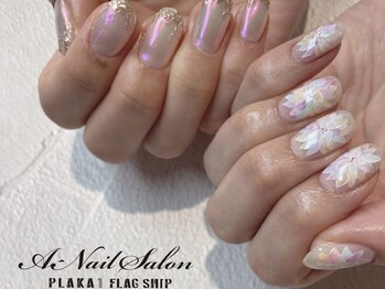 エーネイルサロン プラーカ本店(A-Nail Salon)/ アシメネイル