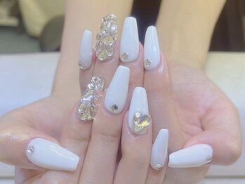 ネイルサロン ジェイ(Nail Salon J)/スカルプホワイトネイル
