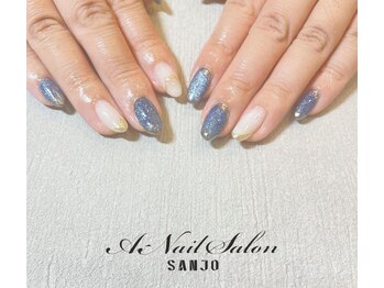 エーネイルサロン 三条店(A-Nail Salon)/ニュアンスネイル