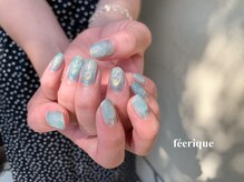 フェリークネイル(feerique nail)/夏ネイル/ニュアンス/圓山