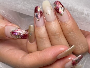 ルアナ(Luana)の写真/繊細ニュアンスアートが得意◇【当店人気No.1★フルアート(10本)定額￥7500~】定額の種類豊富&持込みもOK♪