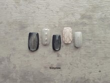 シンプリー ネイルアンドアイラッシュ 祖師谷大蔵店(Simpliee Nail&Eyelash)/マンスリーネイル　キルティング
