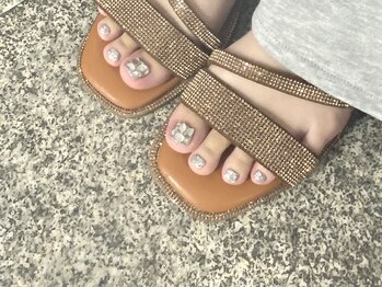 親指ストーン埋め尽くし