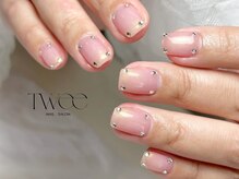 ネイル 本町(nail Twee salon)/【堺筋本町】スタッズネイル