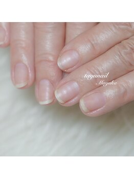 たゆ ネイル(たゆnail)/パラジェルオフ，ケア