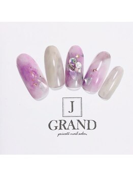 ジェイグランド(JGRAND)/アメジストネイル