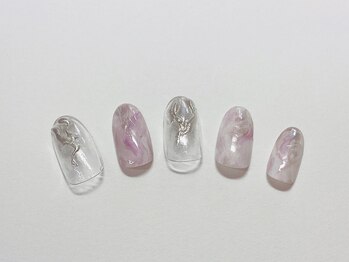 アイリッシュネイル 久屋大通店(Irish Nail)/ニュアンスマーブル