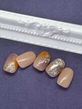 ネイルハウス安气子 新丸ビル店/大人ネイル