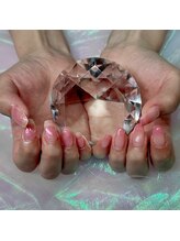 ワイズビューティー 本町店(y's beauty)/桃ネイル