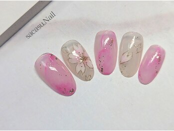 サカスネイル(sacasu.nail)/アートコース/さくらネイル