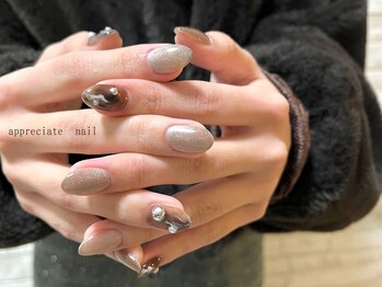 アプリシーエイトネイル(appreciate nail)/サンプルデザイン♪