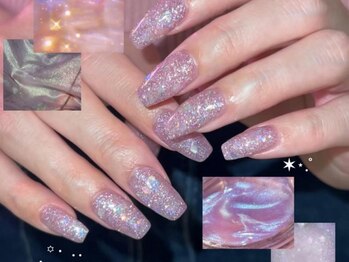 ジェミーネイル エビス(Jemiy nail ebisu)/キラキラホロラメ