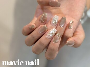 マヴィ(mavie)の写真/定番からSNSで話題のデザインまで★何度通っても飽きないデザインを提供します♪ 【定額アート¥7700～】