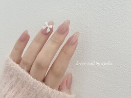 大人ガーリーネイル(あやか)