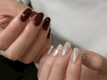 ブランシェール 広尾店(blancher)の写真/【5design】デザインと片手ワンカラーメニュー。統一デザイン◎［持ち込みデザインOK］