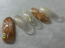 ネイルサロン マハロ(Nail salon MaHaLo)/5★4月マンスリーデザイン¥6950