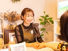 エールネイル(Ailes nail)の雰囲気（楽しくお話しながらも、リラックスしながらのネイルも大歓迎♪）