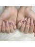 ≪ジェル≫2本乗せ放題 (ケア込)￥4500