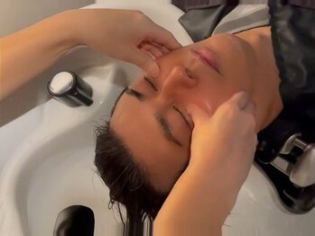 ヘッドスパ カルム(head spa Calm)/目の周りの筋肉ほぐし