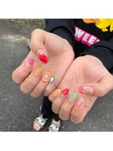 ヴィーナ リノ ネイル(Veena Lino nail)/夏ネイル summer nail ◎