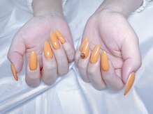 ヤシネイル(Yashi Nail)/チップ長さ出し　ワンカラー