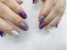 リコリサイア(ricco risaia)/パープルネイル