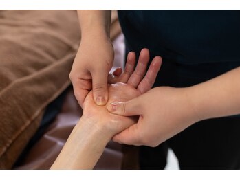 美果月/手を流してリラックス