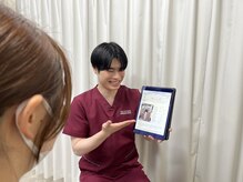 げんき堂整骨院 ゲンキプラス JR桑園駅(GENKI Plus)の雰囲気(カウンセリングの雰囲気です!(^^)!丁寧に状態の説明致します!)