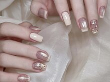 スペラ 大宮店(Spera)/派手すぎない甘レオパードネイル