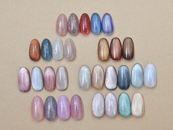 マグネット&フラッシュネイル