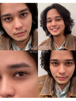 マリベル(MARIBEL)/メンズもサロンで眉毛ケア◎