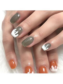 ルナンバー(LUNAMBER)/持ち込みデザインネイル