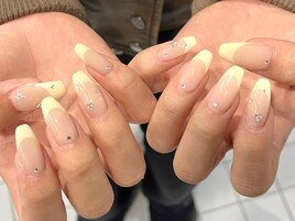 春フレンチネイル　担当小林