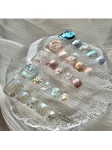 ケーネイルアトリエ 長町南店(K nail atelier)/Foot enoi nuance design 2