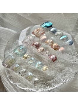 ケーネイルアトリエ 長町南店(K nail atelier)/Foot enoi nuance design 2