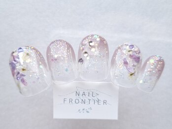 ネイルフロンティア 吉祥寺(NAIL FRONTIER)/藤の花グラデ8980円～