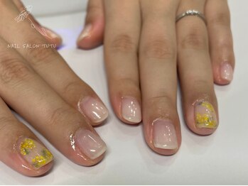 チュチュ(tutu)/フラワーネイル