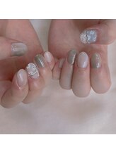 リジョイスヘア エン(REJOICE hair EN)/手描き　moonlit mananailsより