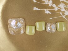 ショコ アンド ラム(Syoko&Lum)/＊ラメ×シェルネイル＊