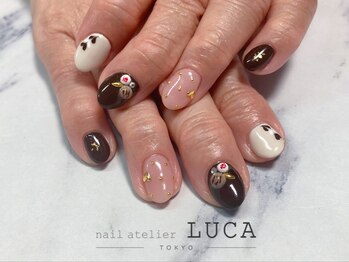 ネイルアトリエルカ(nail atelier LUCA)/M-574 大人バレンタインネイル