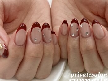 サンネイルズ(sun nails)/2本アートストーン追加