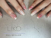 リコ(LIKO)/チーク×キルティングネイル♪