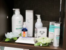 美容に関連、健康関連はすべてオーガニックを使用しております