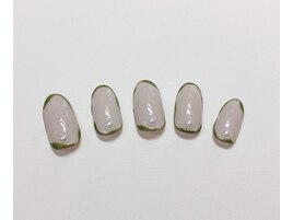 ニュアンス囲みネイル