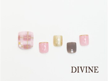 ディバイン ネイルズ(DIVINE NAILS)/フットジェルアートやり放題