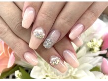 ディーネイル 四条烏丸(D-nail)/【山田】グラデ×キラキラ☆