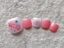 ラテネイル(Latte Nail)/Flower Design